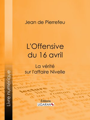 cover image of L'Offensive du 16 avril